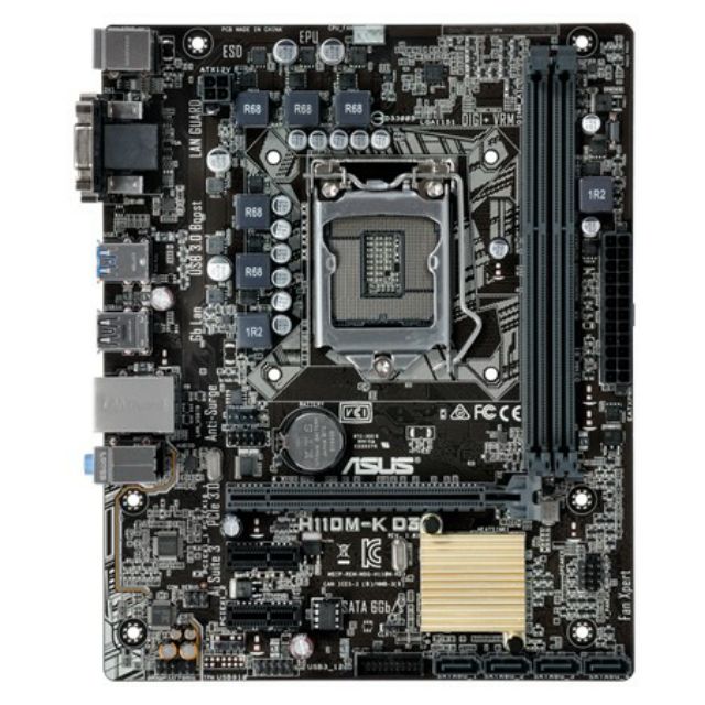 Mainboard Asus H110M-K D3 cũ đã mod bios chạy được i3 9100f | BigBuy360 - bigbuy360.vn