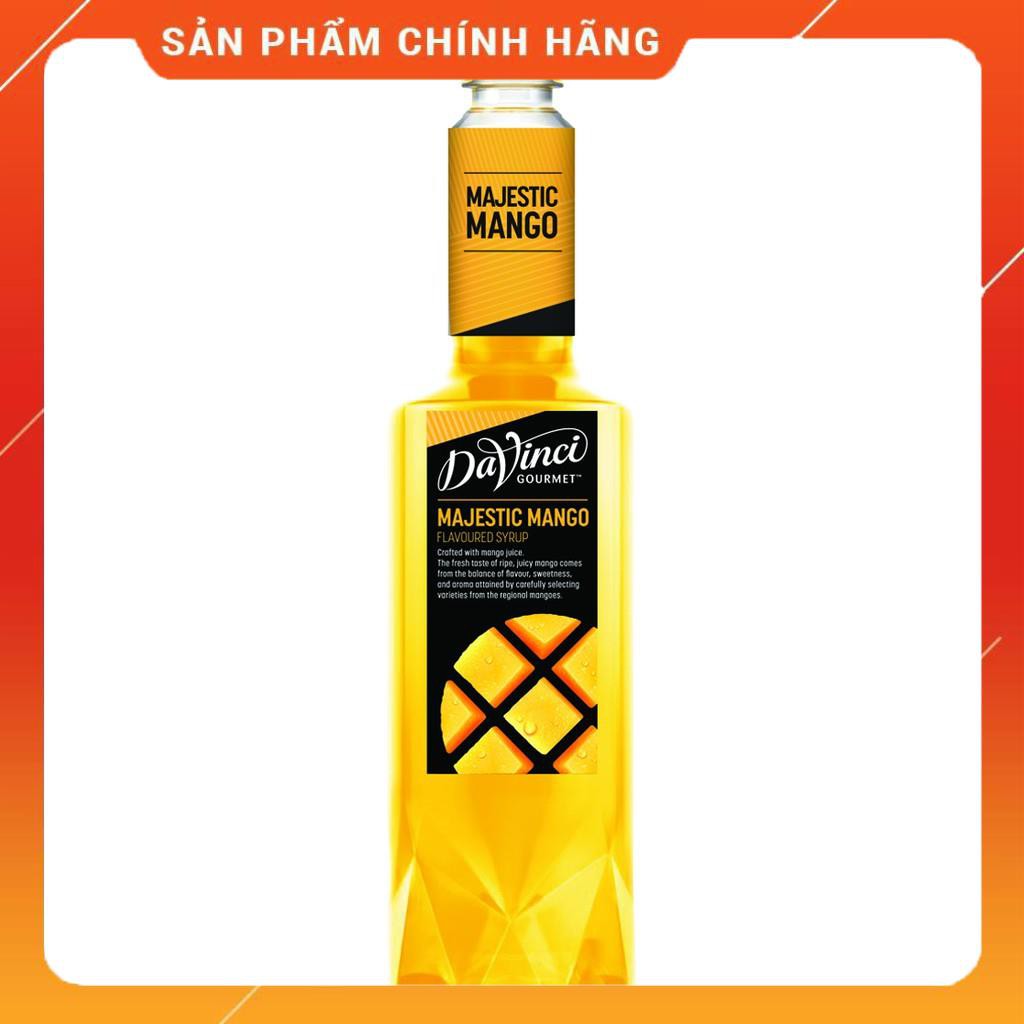 Siro Xoài Davinci Gourmet (DVG Majestic Mango Mixologist Syrup) - chai 750ml  - Hàng chính hãng