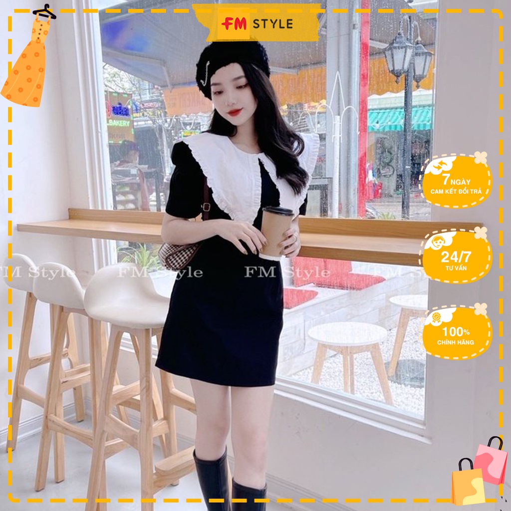 Váy thiết kế phối bèo nữ FM Style hích hợp mặc đi dự tiệc, đi chơi I Fm Style Online 220123442