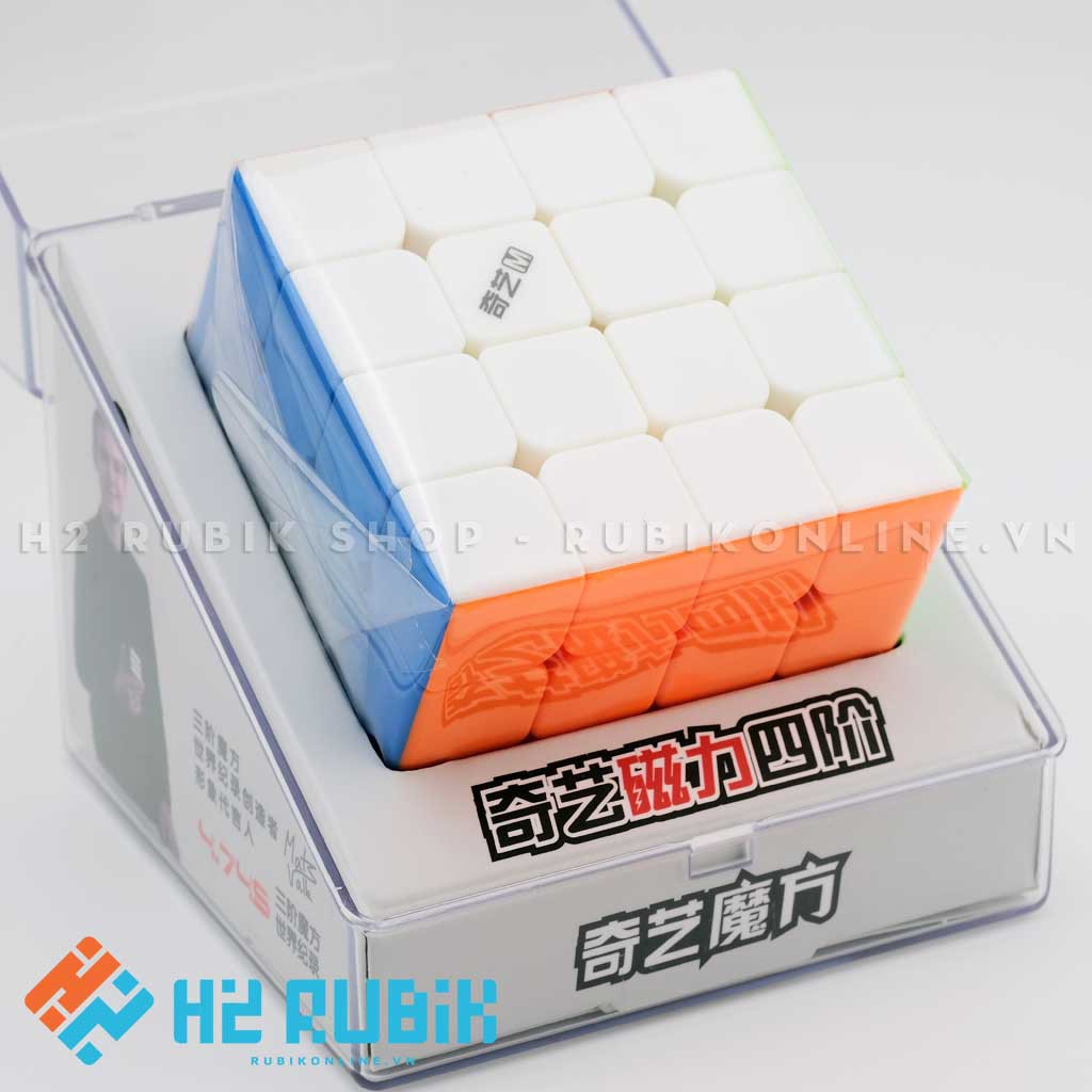 [SIÊU RẺ] Rubik 4x4 QiYi MS 4x4 Magnetic (có nam châm sẵn) - Rubik giá rẻ xoay trơn chuyên nghiệp