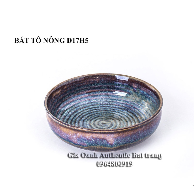 BÁT TÔ MEN HỒNG TUYẾT- ĐẸP VÀ SANG TRỌNG cho bữa ăn gia đình bạn-Xưởng Gốm sứ Gia Oanh Authentic Bát tràng