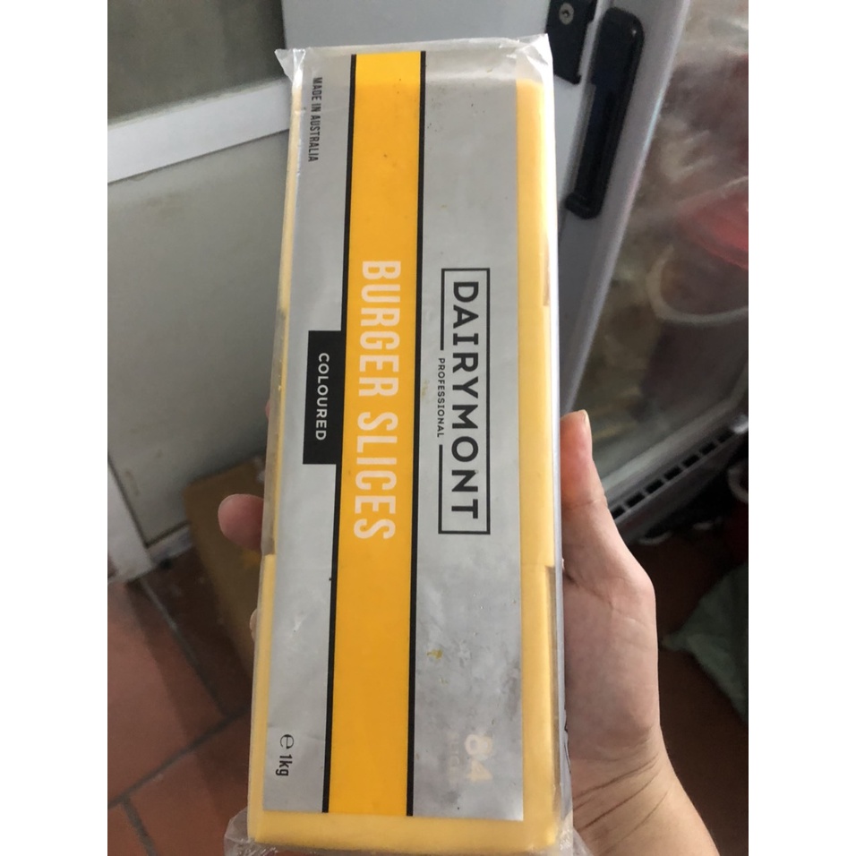Phomai lát dairymont màu cam bịch 1kg 84 lát