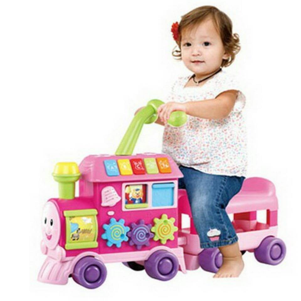 Xe tập đi tàu hỏa 2 trong 1 WinFun 0803-01