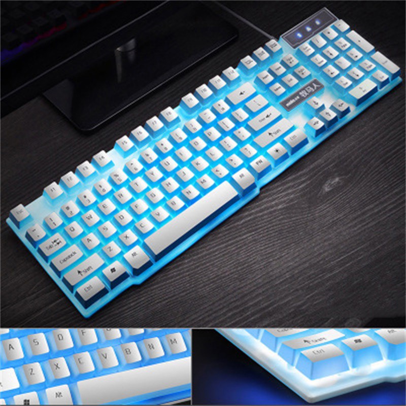 [On Sale] Gaming Peripherals Gaming Keyboard GX50 Suspended Wired Mechanical Backlit Gaming Keyboard
