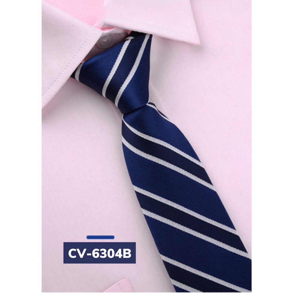 Cà vạt 6cm thắt sẵn cao cấp phong cách Hàn Quốc, Cavat MC, Cravat chú rể, Calavat dự tiệc, Cravat chụp ảnh CV-6304