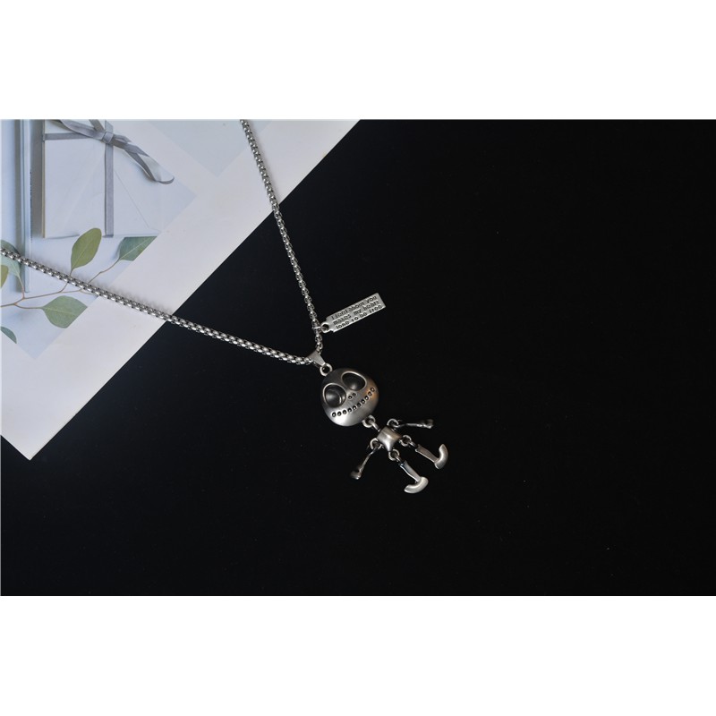 Dây Chuyền Thép Titan Phong Cách Hip Hop