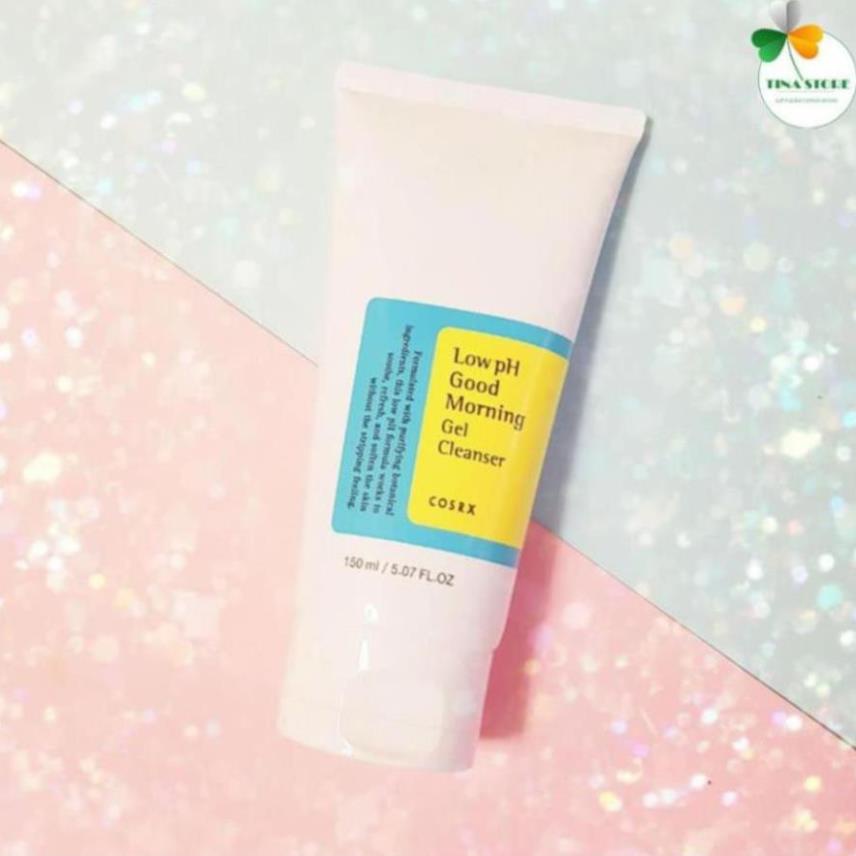 [Chính Hãng] Sữa Rửa Mặt Cosrx Low PH Good Morning Gel Cleanser Dạng Gel 150ml | BigBuy360 - bigbuy360.vn