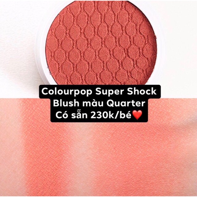 Má hồng Colourpop Super Shock Cheek Blush | BigBuy360 - bigbuy360.vn