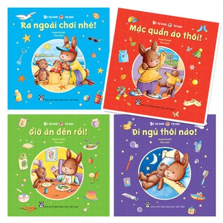 Bộ Sách - Bé Tự Chơi, Tự Học - 4 Cuốn