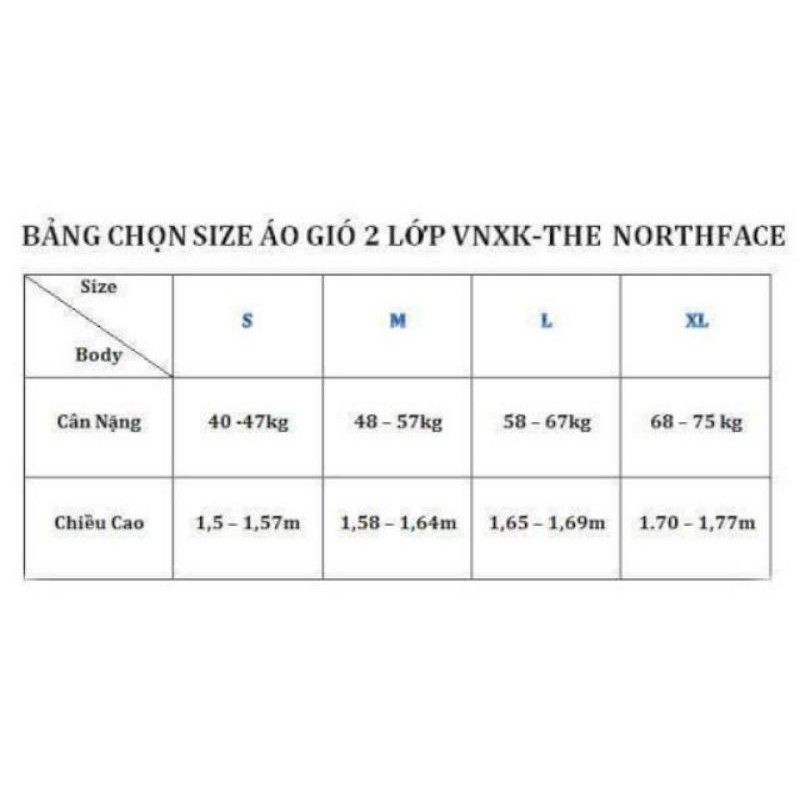 Áo 3 lớp the north face