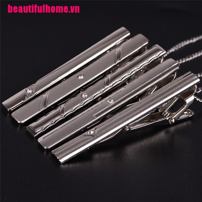 Kẹp Cà Vạt Bằng Thép Không Gỉ Phong Cách