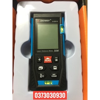 Thước Đo Khoảng Cách Laser 50m SNDWAY Chính Hãng