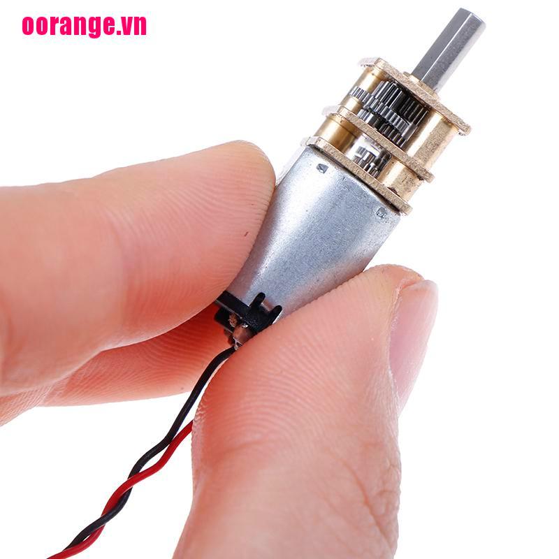 Động Cơ Bánh Răng Micro N20 Dc 3v-6v 5v 55rpm Chuyên Dụng