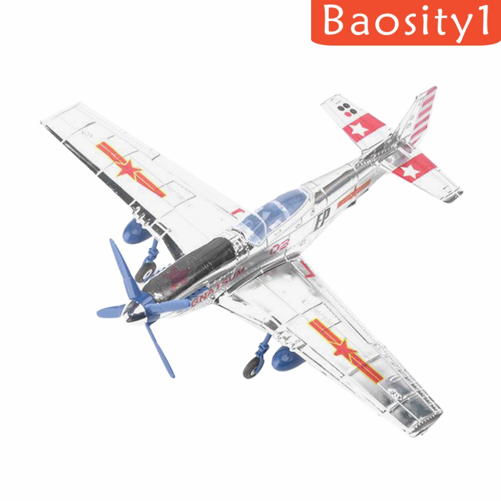 Bộ Lắp Ráp Máy Bay Wwii P-51 Tỉ Lệ 1: 48