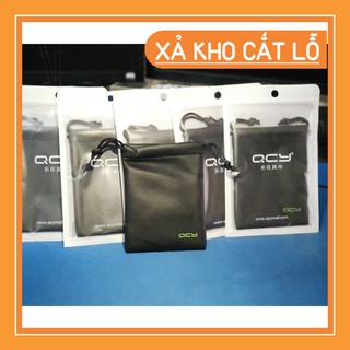 XẢ LỖ Tai nghe Bluetooth QCY T5 trắng + Túi đựng tai nghe QCY .....XẢ LỖ