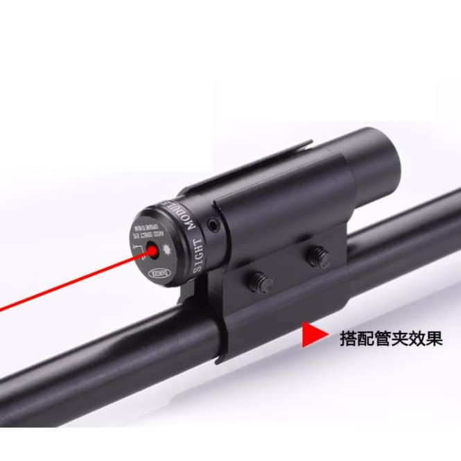 Kẹp 2 ống tròn QQ dùng cho đèn laze,đèn pin...