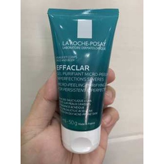 Gel rửa mặt và tắm Effaclar Micro -Peeling Purifying La Roche Posay 50ml