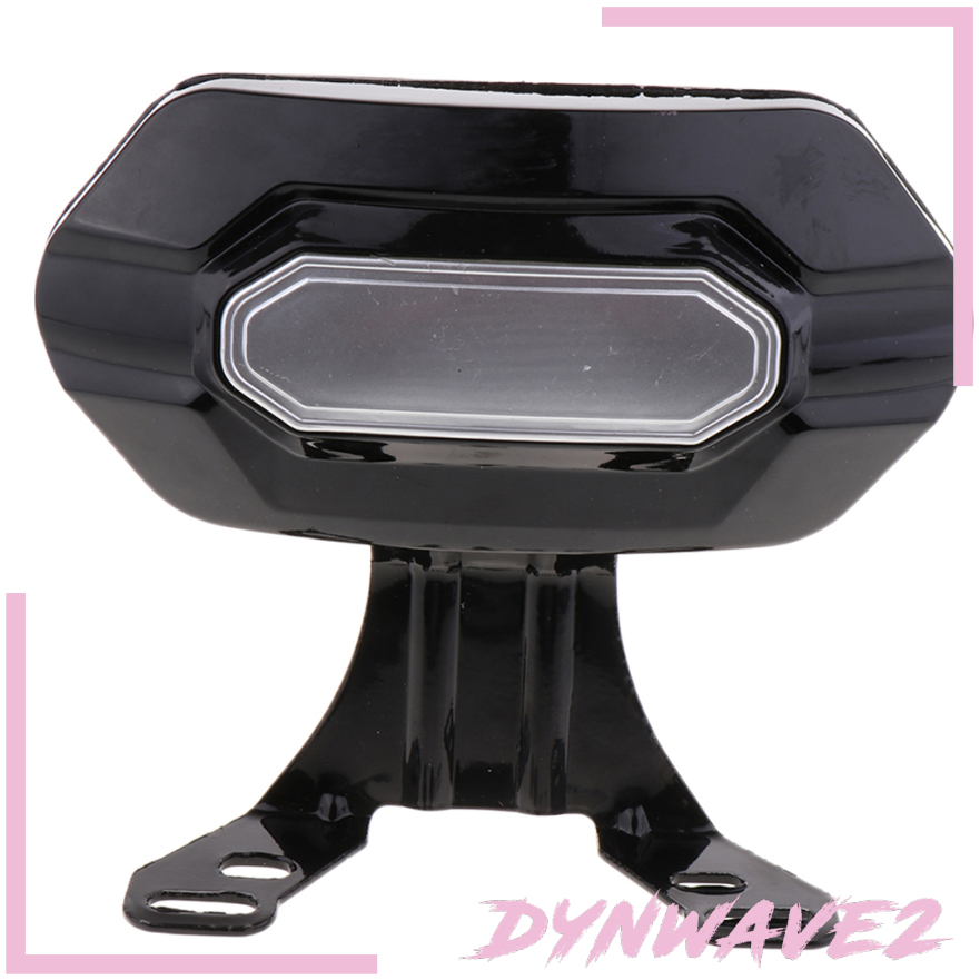 [DYNWAVE2]Motorcycle Driver Rider Backrest Pad Plug-In Back Rest Mounting Kit