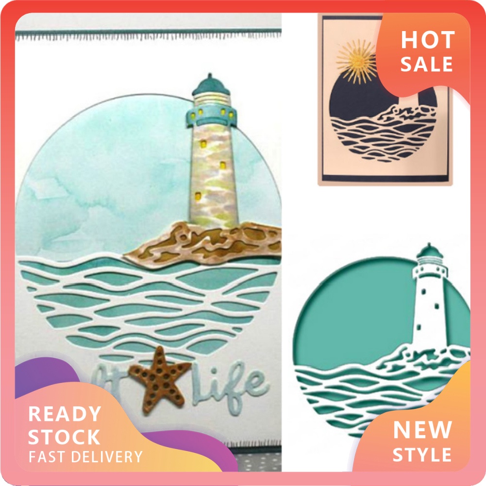Khuôn cắt giấy làm từ kim loại tạo hình xe đạp trang trí Scrapbook