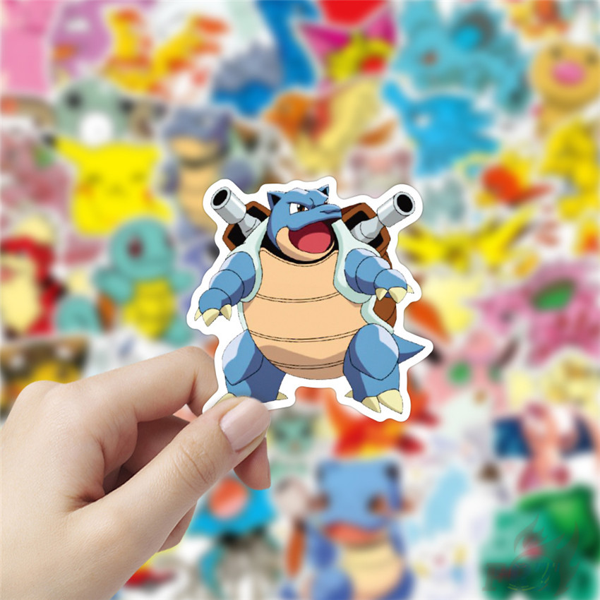 ❉ Pokemon Go - Series 05 Kawaii Pocket Monster Stickers ❉ 50Pcs/Set Anime Cartoon TV Shows DIY Fashion Luggage Laptop Skateboard Decals Doodle Stickers