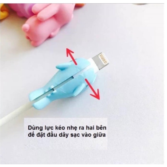 Phụ Kiện Thú Bảo Vệ Đầu Cáp Sạc, Nút Dây Tai Nghe Floveme, Bảo Vệ Chống Đứt Gãy Cho Tất Cả Các Loại Đầu Sạc, Tai Nghe
