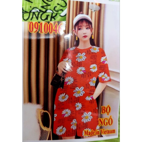 Bộ tay ngắn quần ngố thun thái xịn