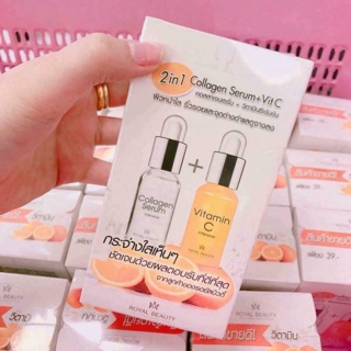 COLLAGEN SERUM + VIT C hãng ROYAL BEAUTY Thái Lan