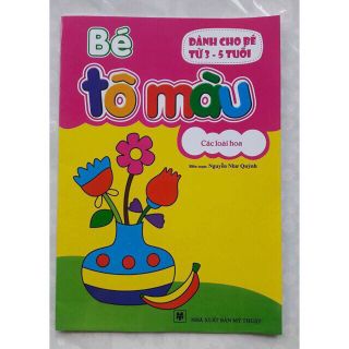 Set 10 quyển vở tập tô cho bé(10 chủ đề)