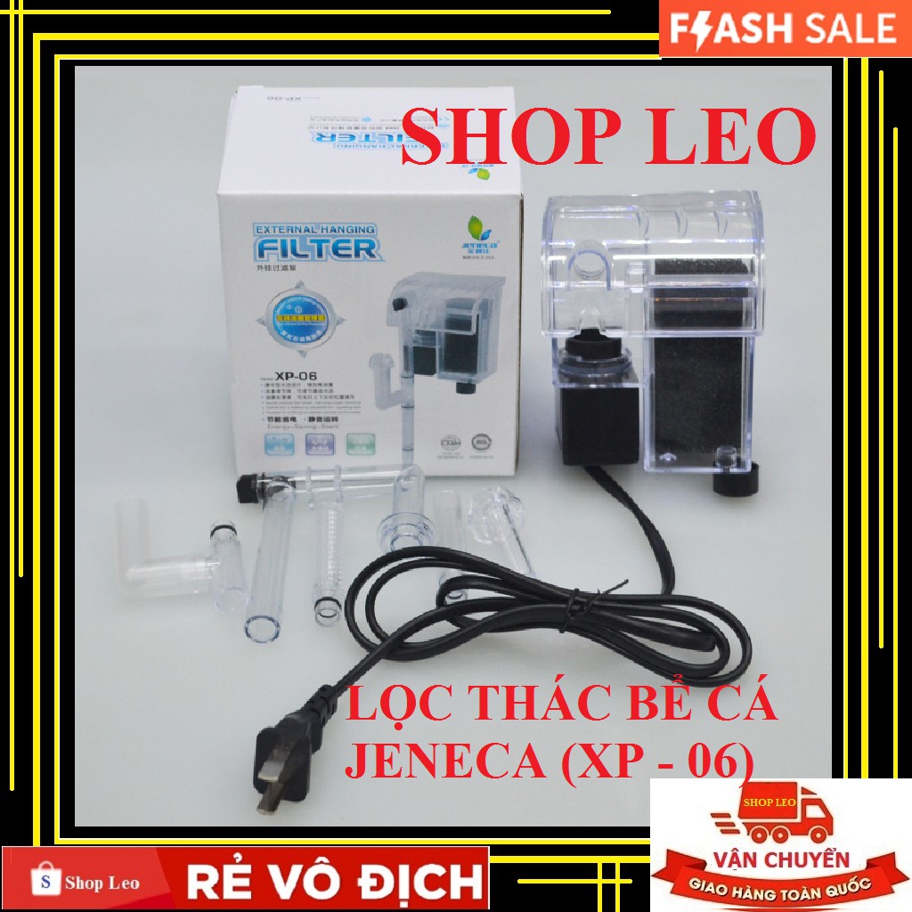 Lọc Thác Bể Cá XP-06 (bao gồm cả lọc váng) - lọc thác bể cá mini - lọc hồ cá giá rẻ