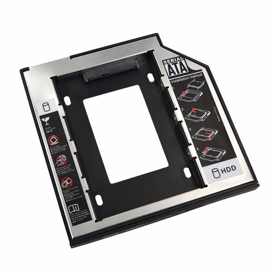 Khay đựng ổ cứng Ssd Hd SATA 2.5 2nd 9.5mm Portable | BigBuy360 - bigbuy360.vn
