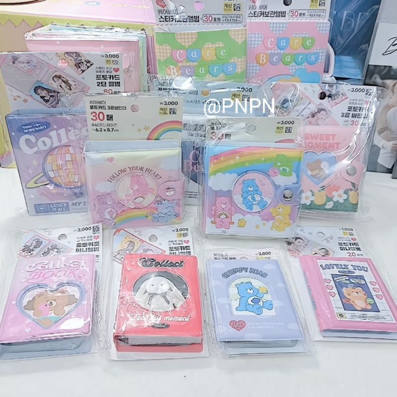 [Daiso Hàn Quốc] Collect book, Binder mini và album đựng card hàng chính hãng (có sẵn)