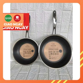 (Grab/Now) CHẢO SÂU LÒNG BLACKCUBE FIVESTAR ĐỦ SIZE