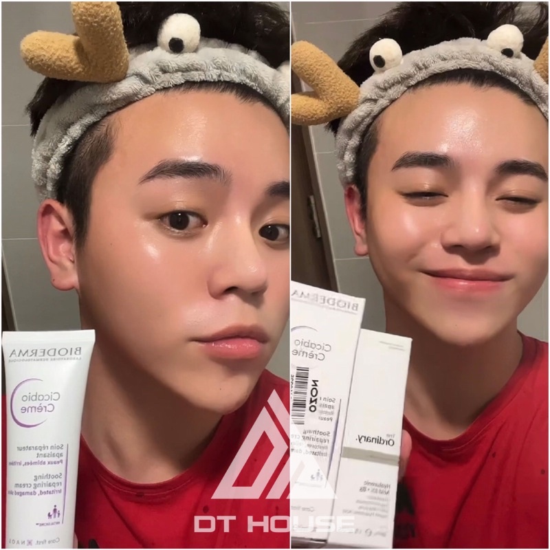 Kem dưỡng ẩm Bioderma cicabio creme 40ml tím phục hồi da tổn thương - LEPEAU VIETNAM