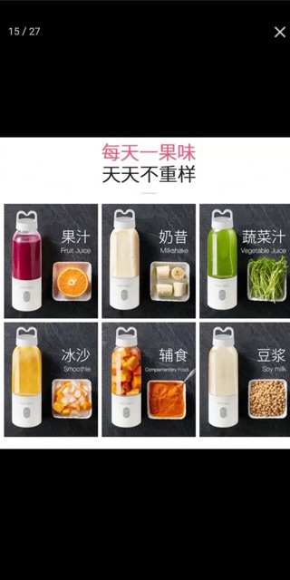MÁY XAY SINH TỐ CẦM TAY MEET JUICE