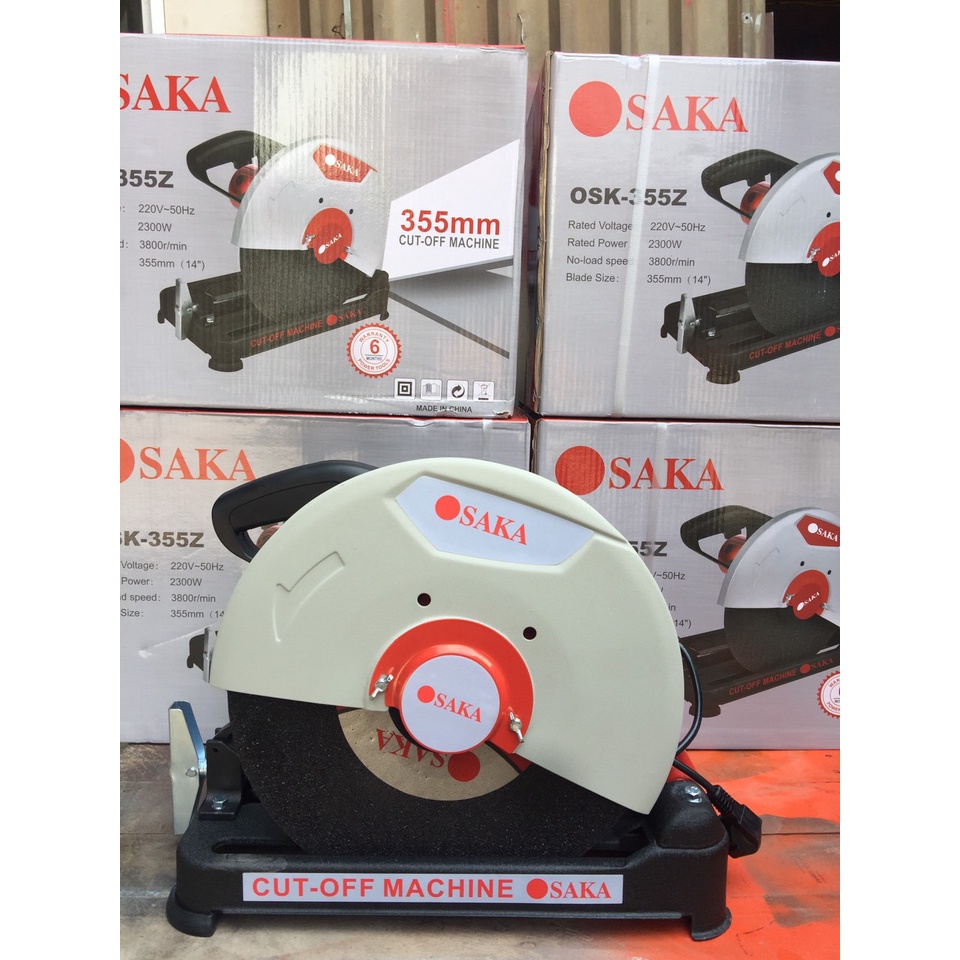 Máy cắt sắt công suất OSAKA-OSK 355Z 2300w tặng đá cắt sắt