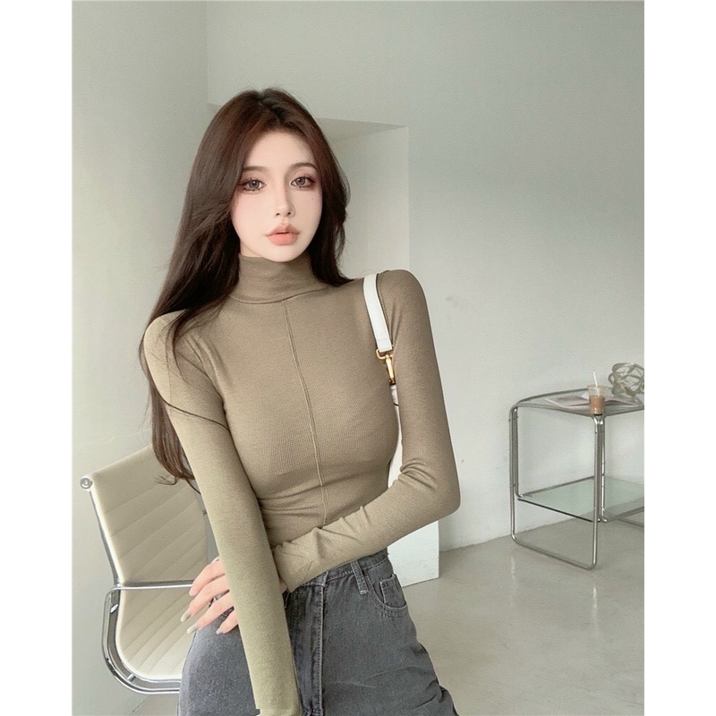 Áo thun ôm lót lông nhung _ Áo giữ nhiệt basic _ Hàng Quảng Châu