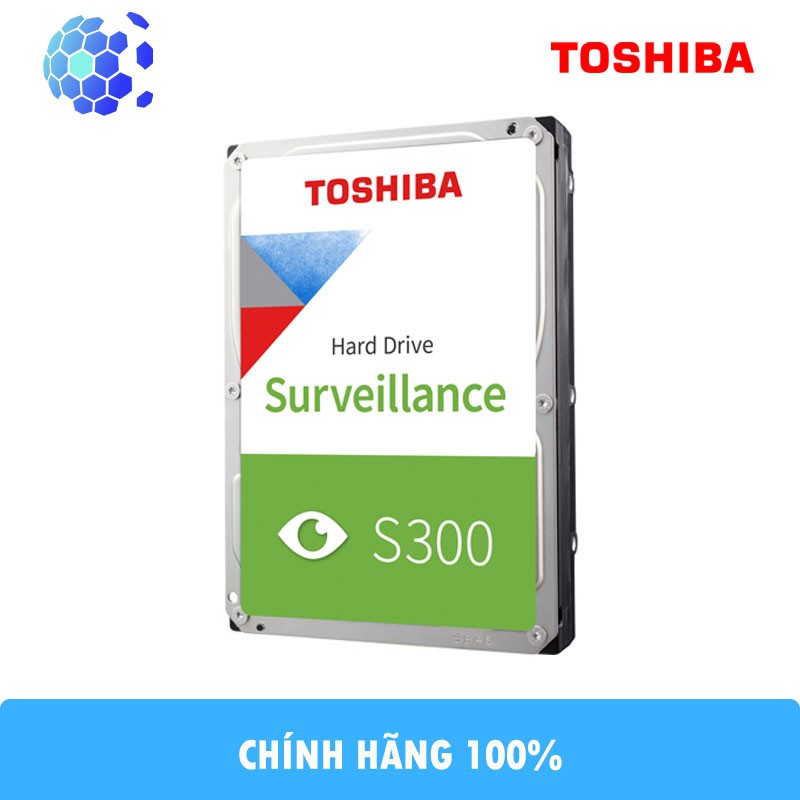 Ổ cứng Camera Toshiba S300 2TB Surveillance Chính Hãng