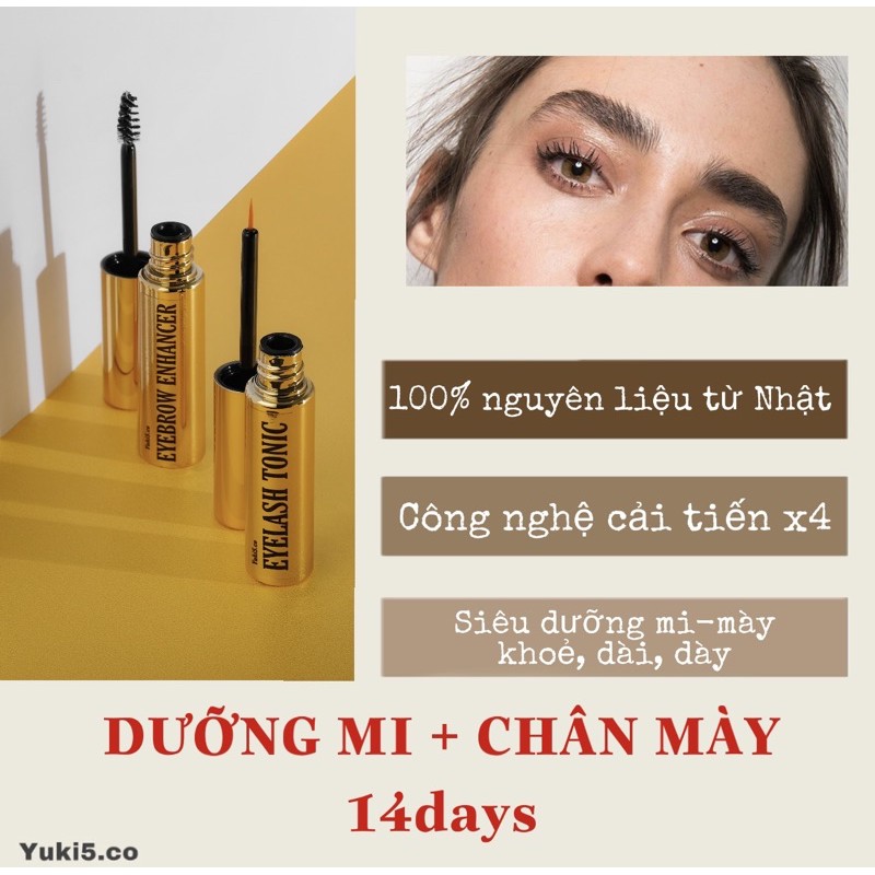 GEL DƯỠNG MI MÀY DÀI RẬM KHOẺ 14 NGÀY YUKI5 HANDMADE | BigBuy360 - bigbuy360.vn