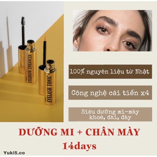 GEL DƯỠNG MI MÀY DÀI RẬM KHOẺ 14 NGÀY YUKI5 HANDMADE