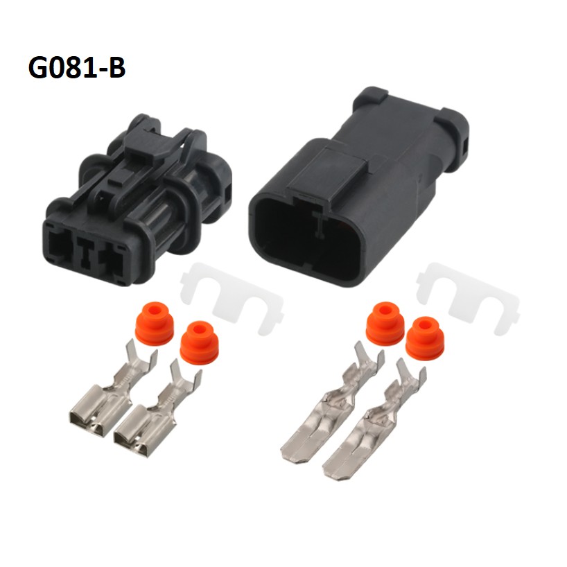 G081-Giắc cắm công tắc áp suất máy xúc 2 lỗ