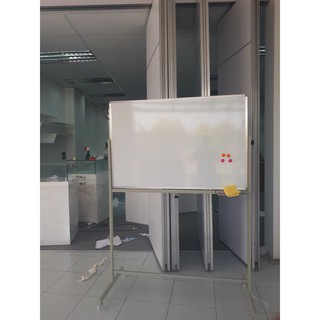 Bảng từ 1*1.2m 2 mặt di động lật 360