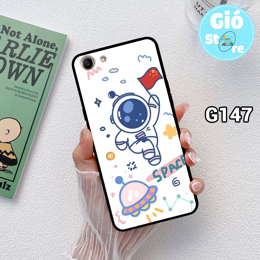 Ốp lưng OPPO F1S/ A71/ A83/ A39/ A57- Ốp điện thoại OPPO in hình vũ trụ,phi hành gia,lưng nhựa cứng viền dẻo