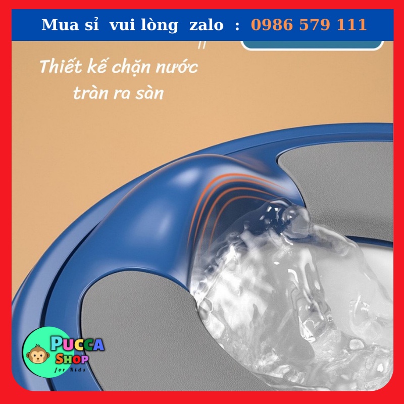 Bô gấu cute BONHERO, bô vệ sinh cho bé cỡ lớn , bệt vệ sinh zj1
