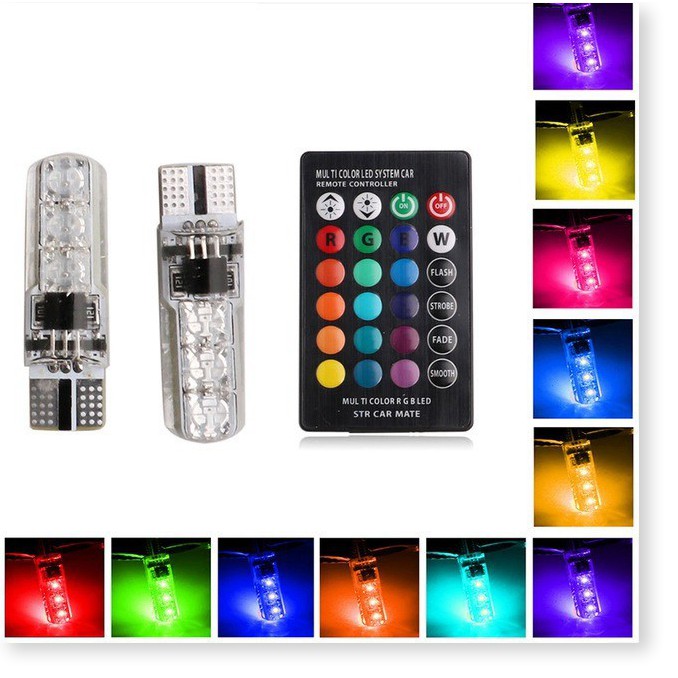 Đèn led trang trí  🔖1 ĐỔI 1 🔖 ĐÈN LED DEMI 16 MÀU CÓ REMOTE ĐIỀU KHIỂN TỪ XA 3682