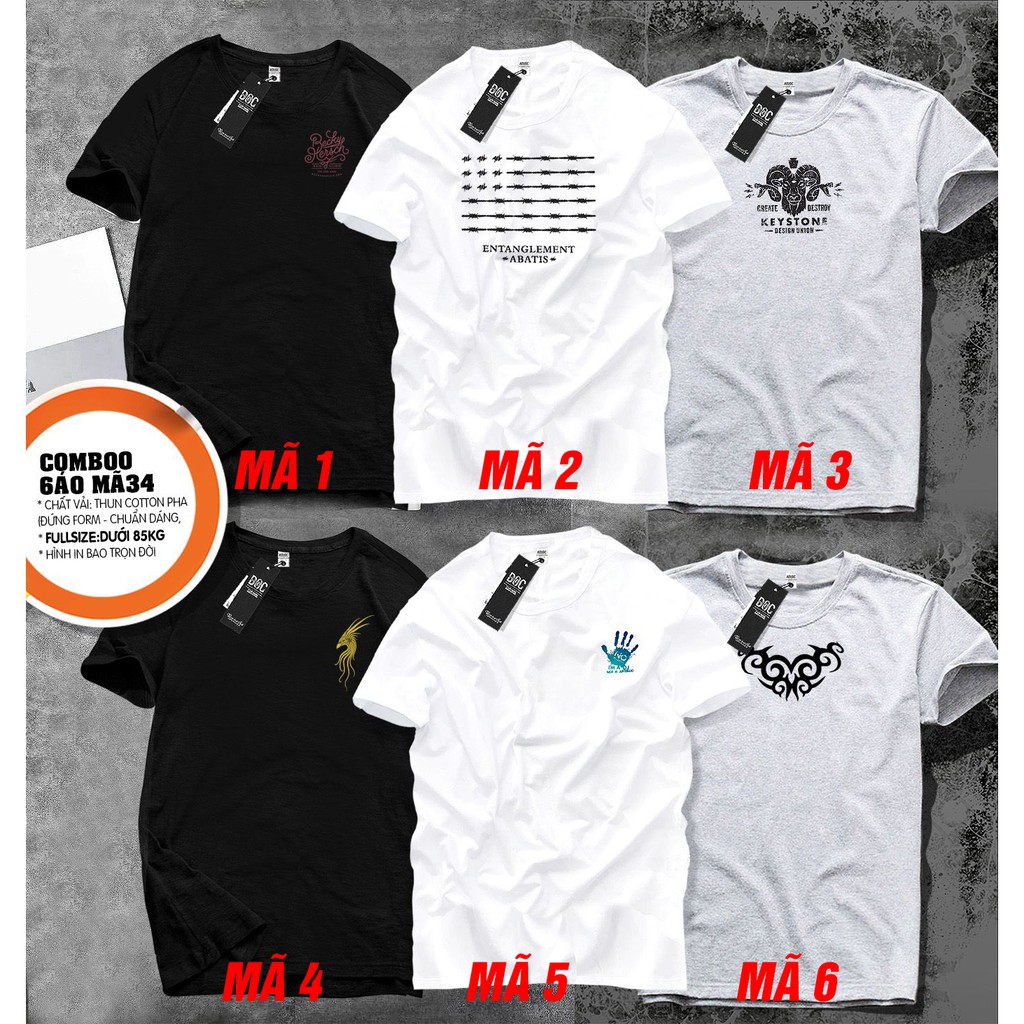 Áo thun in nhiệt cho người béo