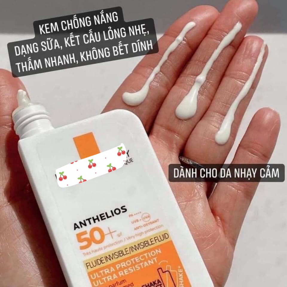 Sữa chống nắng LRP Anthelios UVMUNE 400 Fluide Invisible Fluid SPF50+