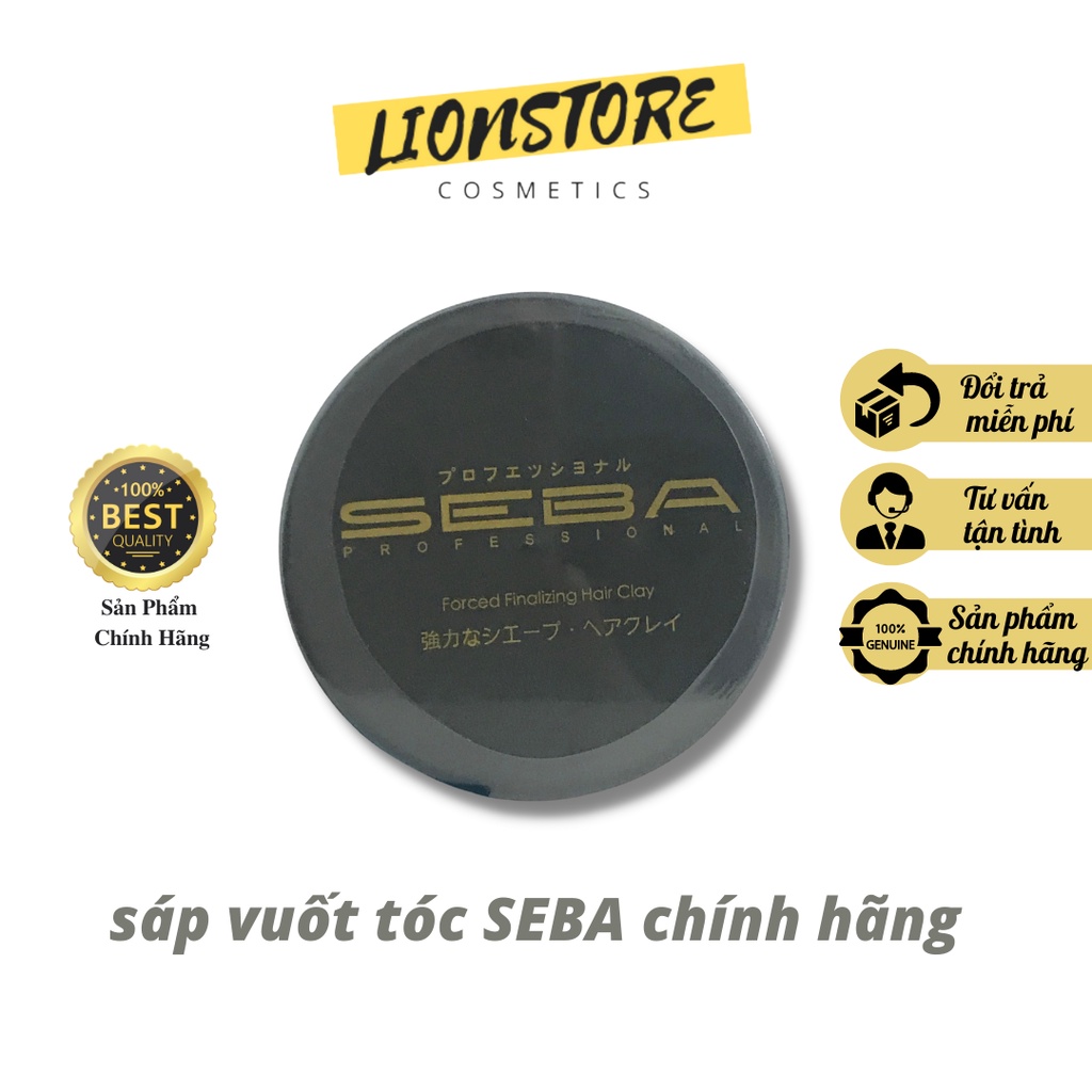 Sáp vuốt tóc nam tạo kiểu SEBA chính hãng nhà LIONSTORE siêu giữ nếp