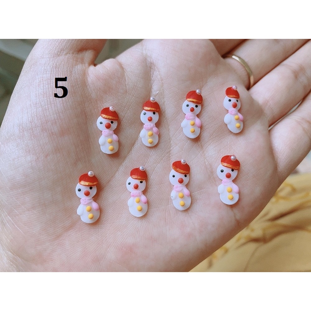 Charm nail , Charm NOEL bột đính móng , bột mỹ chuẩn lên ôm form