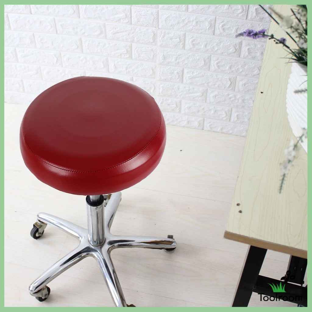 Vỏ Bọc Ghế Xoay Tròn Bằng PU Co Giãn Chống Nước Màu Be