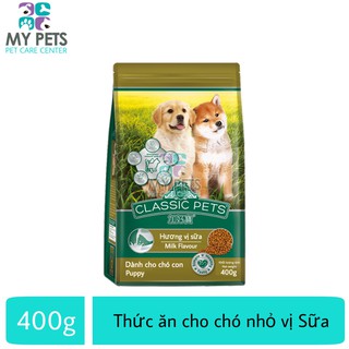 (Classic Puppy gói 400g) Thức ăn cho chó nhỏ hương vị sữa
